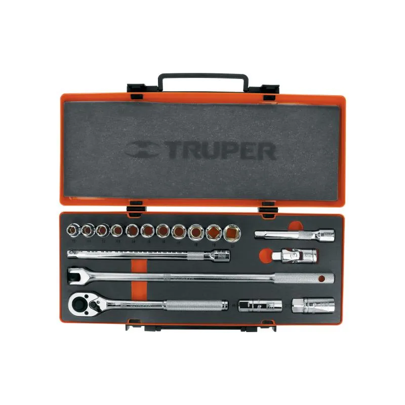 Juegos de Herramientas 18 piezas MM E1/2 EM Truper 13936 - Truper 1