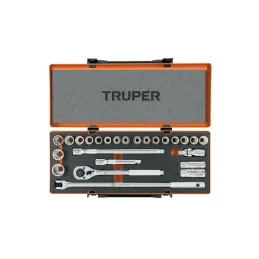 Juegos de Herramientas 25 piezas Mixto STD MM E1/2 EM Truper 13938 - Truper 1