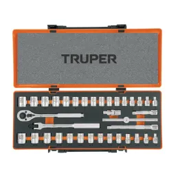 Juegos de Herramientas 36 piezas Mixto STD MM E3/8 EM Truper 13955 - Truper 1