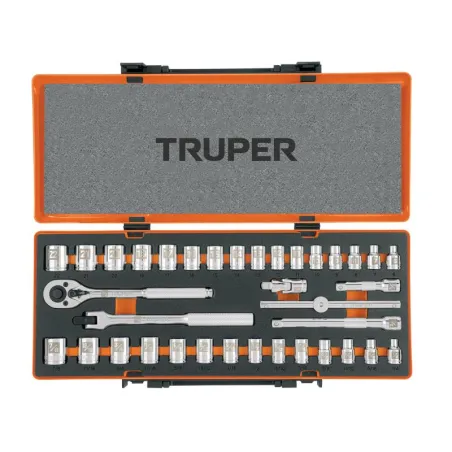 Juegos de Herramientas 36 piezas Mixto STD MM E3/8 EM Truper 13955 - Truper 1