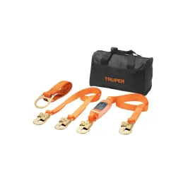 Kit contra caídas con arnes de tres anillos Truper 100889 - Truper 1