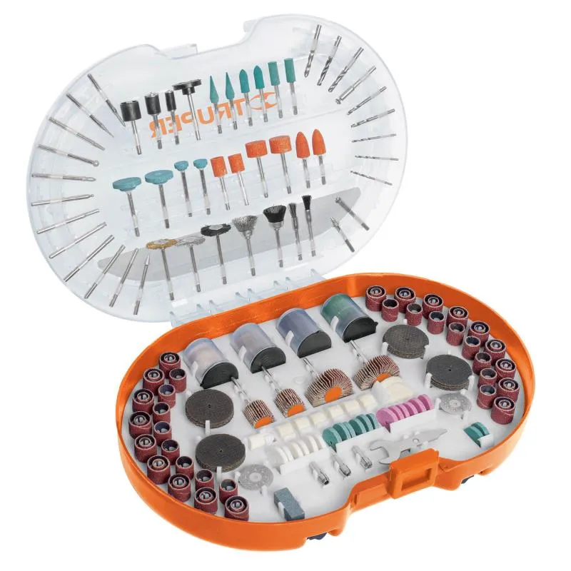  Kit de Accesorios para Mini Rectificadora 276 Piezas Multiproposito, Truper 100729 54.237288 Kit de Accesorios para Mini Rectif