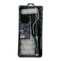  Kit para Pintar 7 Piezas, Bandeja 4" 5 Mini Rodillo en Nylon y Maneral, KIT-ROPI-420N 15023 Truper 9.40678 Kit para Pintar 7 Pi