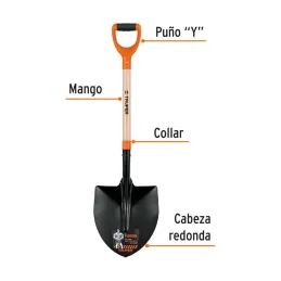  Lampas Redonda Española T-2000 41" 29x52x104cm PuñoY ComfortGrip Truper 17165 27.118644 Lampas Redonda Española T-2000 41" 29x5
