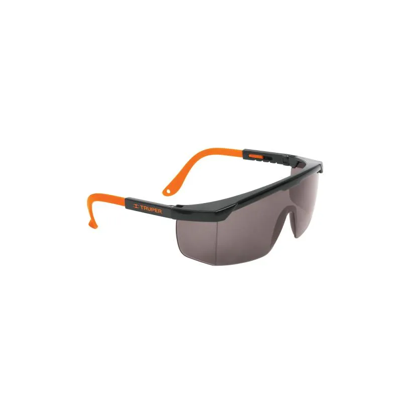  Lentes de Seguridad Ajustable Gris, 100% Policarbonato con UV Antirayadura, LEN-2000N 14213 Truper 4.491525 Lentes de Seguridad
