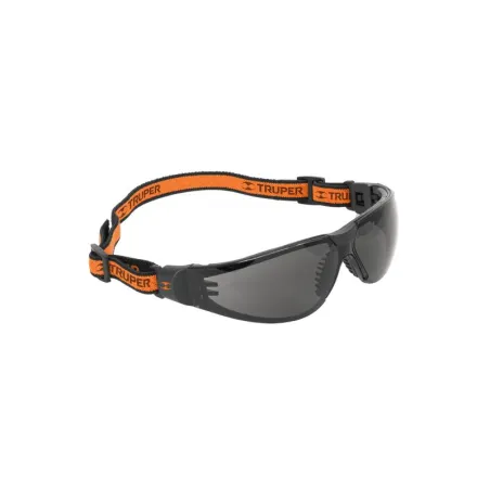 Lentes de seguridad Gris con banda elastica Active Truper 100293 - Truper 1