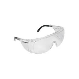 Lentes de Seguridad Sobrelente, 100% Policarbonato con UV Antirayadura, LESO-TR 14308 Truper - Truper 1