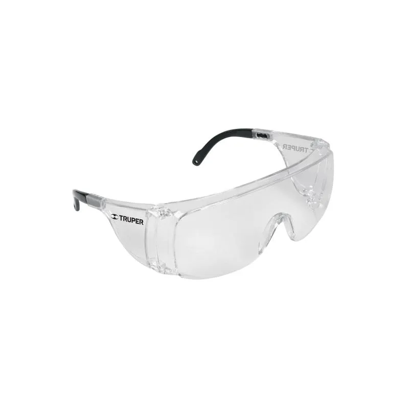 Lentes de Seguridad Sobrelente, 100% Policarbonato con UV Antirayadura, LESO-TR 14308 Truper - Truper 1