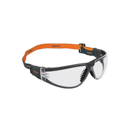  Lentes de seguridad transparente con banda elastica UV Active, Truper 15304 11.694915 Lentes de seguridad transparente con band