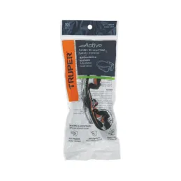  Lentes de seguridad transparente con banda elastica UV Active, Truper 15304 11.694915 Lentes de seguridad transparente con band