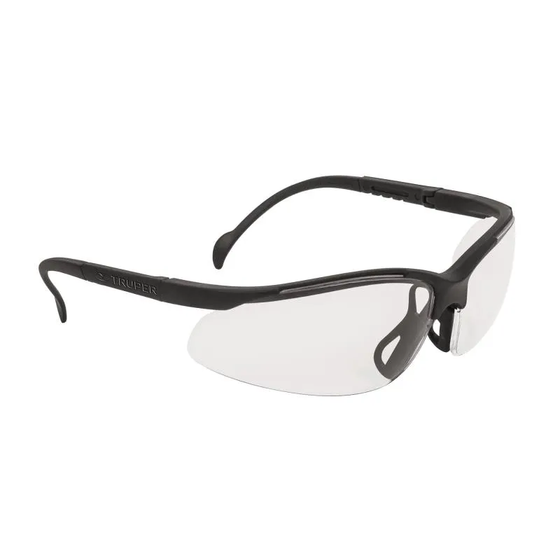 Lentes de Seguridad Vision Transparente, 100% Policarbonato con UV Antirayadura, LEDE-ST 14301 Truper - Truper 1