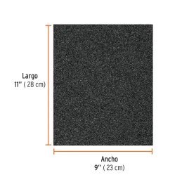  Lijas de Agua G100 x25u 230x280mm CarburoSilicio Truper 11619 28.813559 Lijas de Agua G100 x25u 230x280mm CarburoSilicio Truper