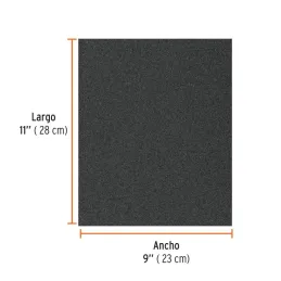  Lijas de Agua G280 x25u 230x280mm CarburoSilicio Truper 11625 28.813559 Lijas de Agua G280 x25u 230x280mm CarburoSilicio Truper