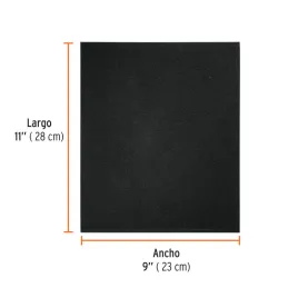  Lijas para Metal G120 x25u 230x280mm Oaluminio Truper 11603 52.542373 Lijas para Metal G120 x25u 230x280mm Oaluminio Truper 116
