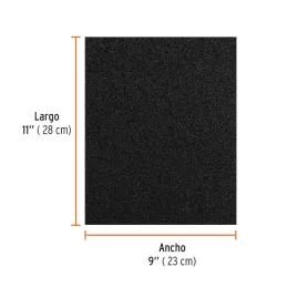  Lijas para Metal G36 x25u 230x280mm Oaluminio Truper 11600 61.016949 Lijas para Metal G36 x25u 230x280mm Oaluminio Truper 11600