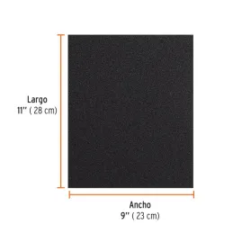 Lijas para Metal G80 x25u 230x280mm Oaluminio Truper 11602 - Truper 2