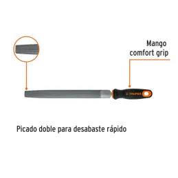  Limas Media Caña 10" x1x5/16" MConfortGrip, Truper 11243 14.915254 Limas Media Caña 10" x1x5/16" MConfortGrip, Truper 11243

La