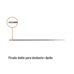  Limas Redonda Profesional para motosierra 8" Espesor 3/16", para afilado preciso y rapido, LMO-3/16X 15166 Truper 4.745763 Lima