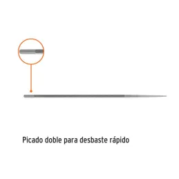  Limas Redonda Profesional para motosierra 8" Espesor 7/32", para afilado preciso y rapido, LMO-7/32X 15168 Truper 4.745763 Lima