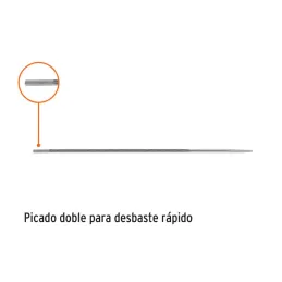  Limas Redonda Profesional para motosierra 8" Espesor 5/32", para afilado preciso y rapido, LMO-5/32X 15164 Truper 4.745763 Lima