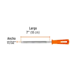  Limas Triangulo Pesado 7", Mango de Polipropileno, LTP-7M 19680 Truper 4.915254 Limas Triangulo Pesado 7", Mango de Polipropile