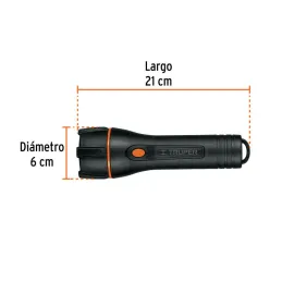  Linternas LED 180lm AltaIntensidad 200m 40H 2PilasD Truper 13019 36.440678 Linternas LED 180lm AltaIntensidad 200m 40H 2PilasD 