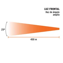  Linternas LED 2000lm recargable AltaPotencia 450m Lampara Truper 102418 131.355932 Linternas LED 2000lm recargable AltaPotencia