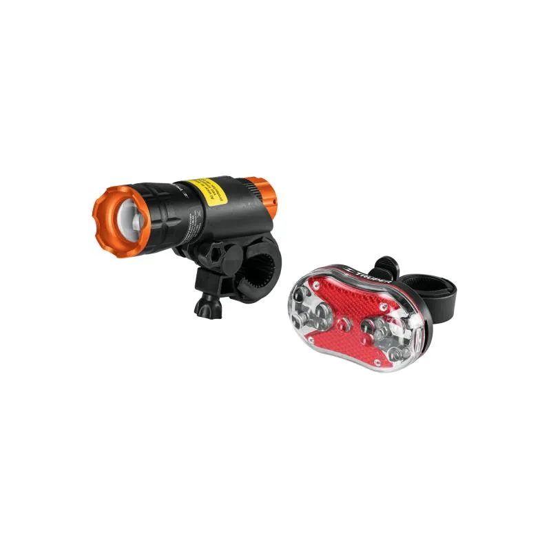  Linternas para Bicicleta 100lm Delantera y Trasera 5AAA, Truper 16798 33.050847 Linternas para Bicicleta 100lm Delantera y Tras