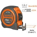Winchas Flexometro Compactas 10M MedicionAmbosLados TPR ABS Truper 102332 Truper-Winchas Flexometro Compactas 10M MedicionAmbosL