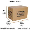 Winchas Flexometro Compactas 10M MedicionAmbosLados TPR ABS Truper 102332 Truper-Winchas Flexometro Compactas 10M MedicionAmbosL