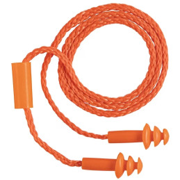 Protector Auditivo tipo Tampones, diseño ergonomico, Reduccion de Ruido 25db Oido, lavable, TA-3B 14225 Truper
