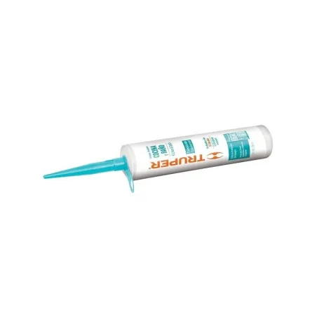  Silicona para Baños y cocinas 280ml Blanco, Sellado duradero para superficies lisas, SIL-100BCB 18566 Truper 11.271186 Silicona