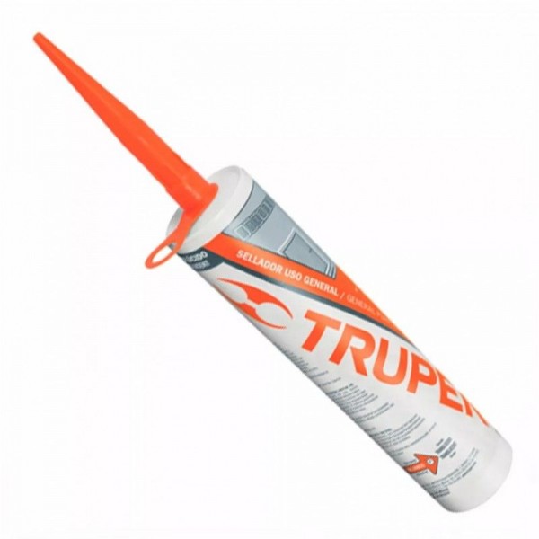  Siliconas Acrilicas 280ml Traslucido, para superficie lisas y porosas, madera concreto aluminio, SACRI-100T 18569 Truper 7.9661