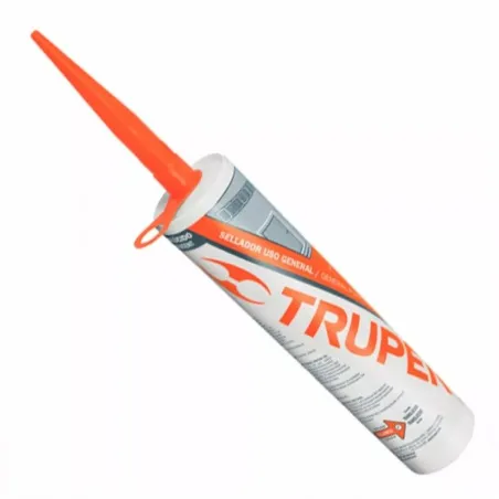  Siliconas Acrilicas 280ml Traslucido, para superficie lisas y porosas, madera concreto aluminio, SACRI-100T 18569 Truper 7.9661