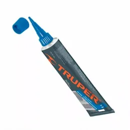  Silicona Alta Temperatura 85g Azul, Vulcaniza a temperatura ambiente resiste max 250 grados Centigrados, ALTER-A 17568 Truper 5