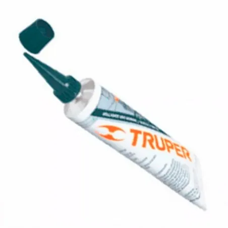  Silicona al 100%, 85ml Traslucido, Interior y exterior, para vidrios aluminio ceramica etc, SIL-85T 17562 Truper 5 Silicona al 