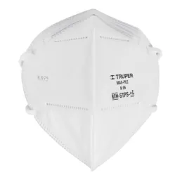  Mascarilla Plegable para Polvo Tipo N95, Polvo y Particulas sin Aceite, Clip Metalico, MAS-PLE 14427 Truper 2.118644 Mascarilla