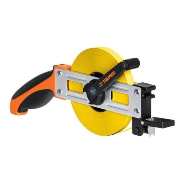  Wincha Metalica, Tipo Cruceta 50 Metros, Mango Ergonomico, CRUCE-50 12649 Truper 64.40678 Wincha Metalica, Tipo Cruceta 50 Metr