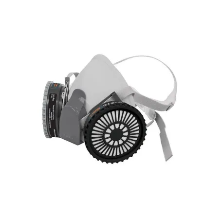  Respirador Profesional con Cartuchos Pintura y Pestecidas Media Cara, Banda Elastica, KIT-REP-PP 13731 Truper 97.457627 Respira