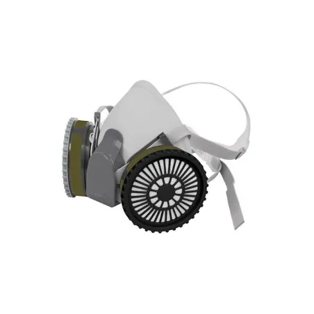  Respirador Profesional con Cartuchos Incluido Multi-Gas Media Cara, Banda Elastica, KIT-RES-MU 13730 Truper 97.457627 Respirado