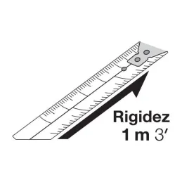  Wincha Flexometro 3 Metros, carcasa ABS, varios colores, PRO-3MEC 21607 Pretul 3.305085 Wincha Flexometro 3 Metros, carcasa ABS