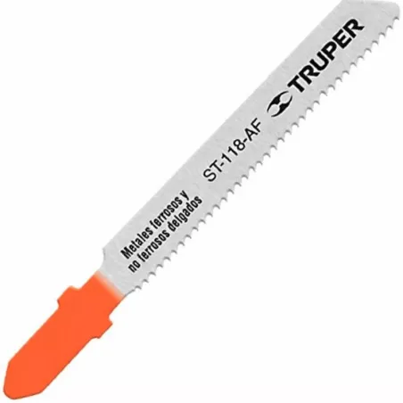  Seguetas T 18DPP x80mm HSS Cortes Metal 5Piezas Caladoras Truper 18129 7.627119 Segueta para caladora Acabado Super Fino DDP18 