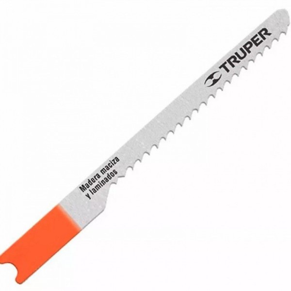  Seguetas T 6DPP x100mm HCS CortesLimpio Madera 5Piezas Caladoras Truper 18126 7.627119 Segueta para caladora Acabado Grueso DDP