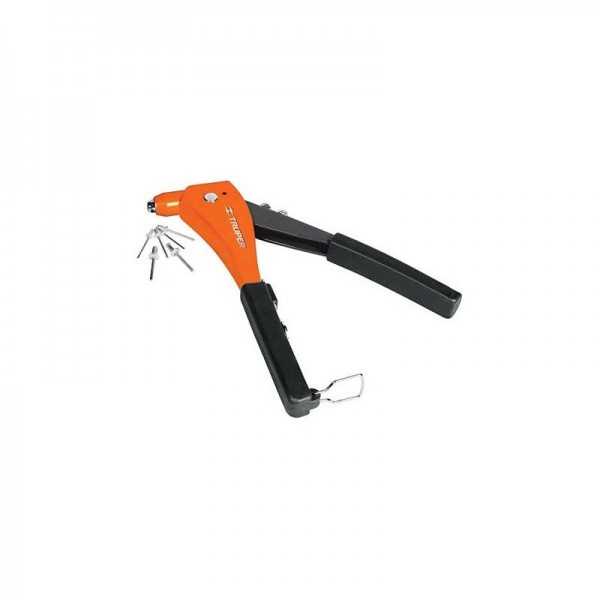 Remachadora Profesional 4 Boquillas intercambiable 3/32 1/8 5/32 3/16" Largo 10" incluye llave y Remache, RE-9X 17961 Truper 22 Remachadora Profesional 4 Boquillas intercambiable 3/32 1/8 5/32 3/16" Largo 10" incluye llave y Remache, RE-9X 17961 Truper 22