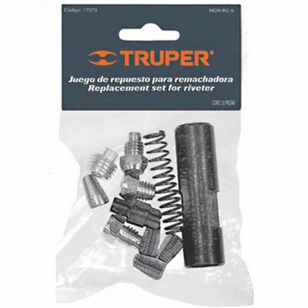  Mordaza de Repuesto para remachadora Profesional, RE-9 RE-9X, MOR-RE-9 17973 Truper 4.915254 Mordaza de Repuesto para remachado