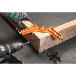  Prensa Esquinera 3" o 76.2 mm, cuerpo de aluminio tornillo de acero, angulos perfectos, PESQ-3 17690 Truper 15 Prensa Esquinera