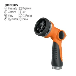  Pistola de Riego 8 Funciones Plastica, Perilla Reguladora de Flujo Truper 17479 16.949153 Pistola de Riego 7 Funciones Plastica