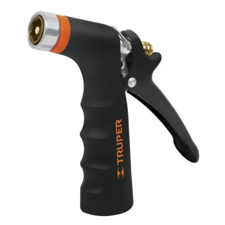  Pistola de Riego 2 Funciones Metalica Resorte inoxidable, Clip par Flujo continuo, PR-201 18475 Truper 14.915254 Pistola de Rie