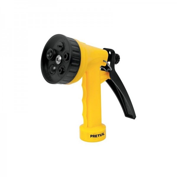  Pistola de Riego 5 Funciones Plasticas Gatillo y Clip para flujo continuo, PIM-55P 22765 Pretul 5.169492 Pistola de Riego 5 Fun