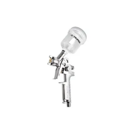  Pistolas de Pinturas Gravedad 120ml HVLP T1mm VB A15-20cm, PIPI-410 Truper 11097 45.762712 Pistola de Pintura Gravedad Vaso 0.1